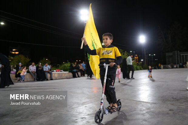 جشن مردمی «طوفان الاقصی» در شیراز