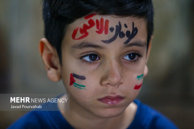 جشن مردمی «طوفان الاقصی» در شیراز