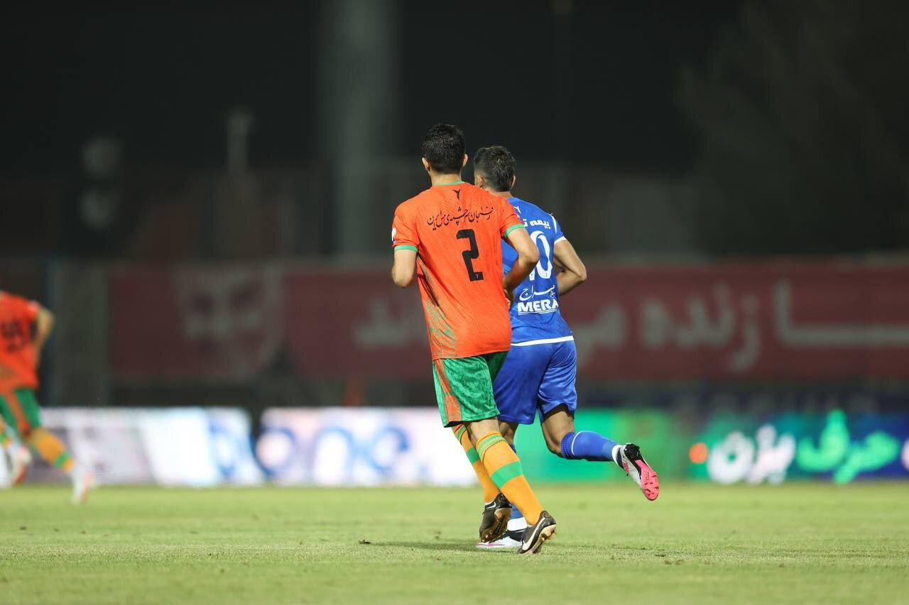 اتفاق عجیب در بازی استقلال و مس رفسنجان + عکس