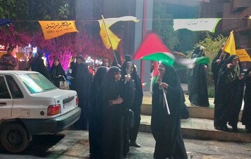 جشن مردمی «طوفان الاقصی» در بوشهر برگزار شد