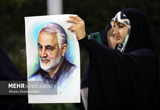 جشن مردمی پیروزی «طوفان الاقصی» در رشت