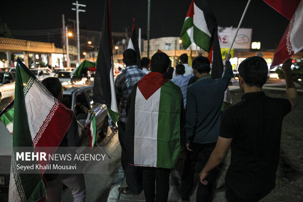 طوفانی که شادی آفرین بود/ خوزستان شادمان از «طوفان الاقصی»