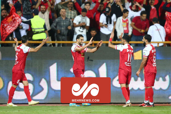 فیلم گل پیروزی بخش شهاب زاهدی برای پرسپولیس 