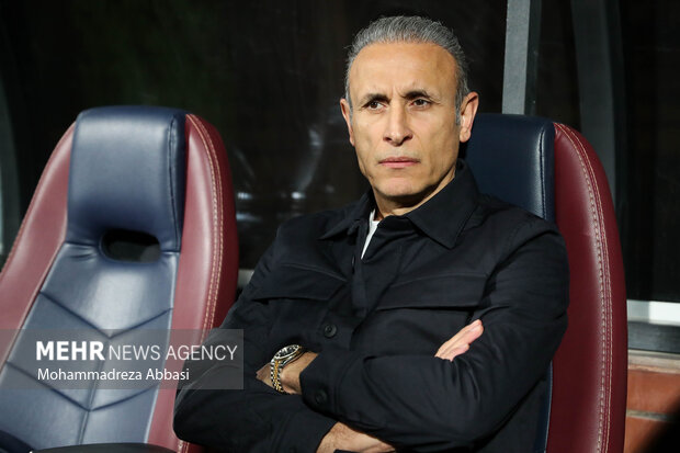 دیدار تیم های فوتبال پرسپولیس تهران و گل گهر سیرجان