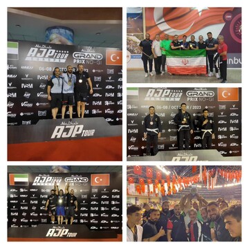 Iranian Jiu-Jitsu fighters shine in European IBJJF C’ship