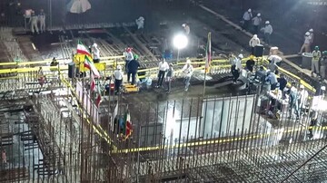 Iran pours concrete for 2nd Bushehr nuclear reactor