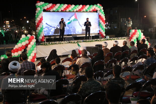 جشن پیروزی مقاومت در زاهدان