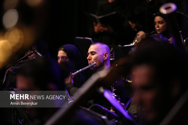 اجرای ارکستر سمفونیک حافظ در شیراز
