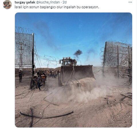 Türk sosyal medya kullanıcıları Aksa Tufanı için ne diyor?