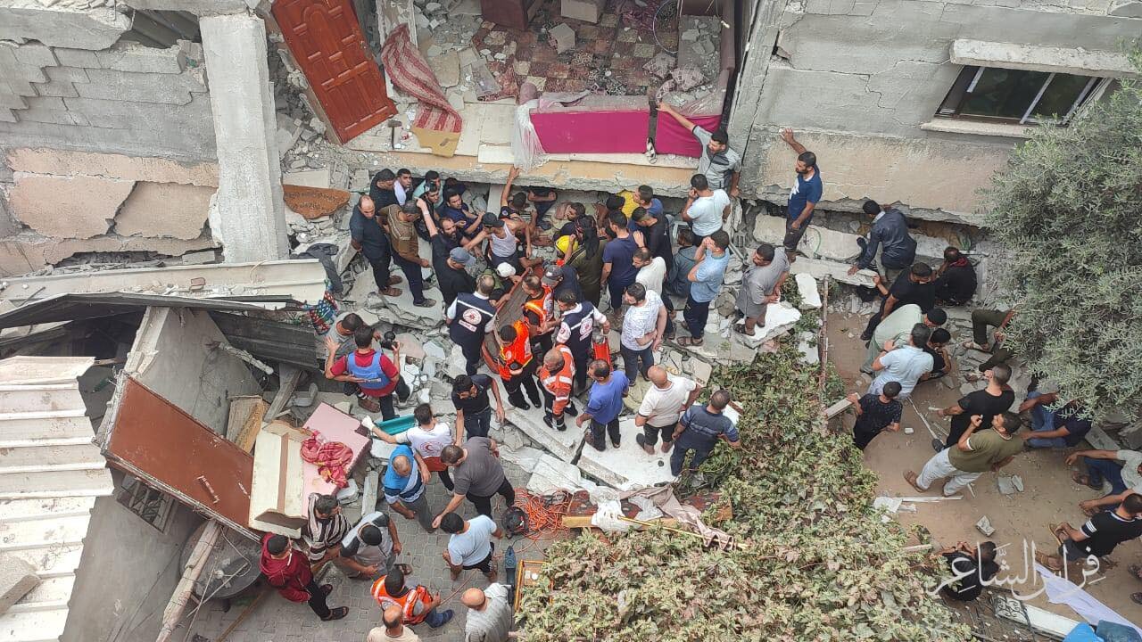 افزایش شهدای غزه و تخریب چهار مسجد/ تل آویو در شوک پهپادهای حماس