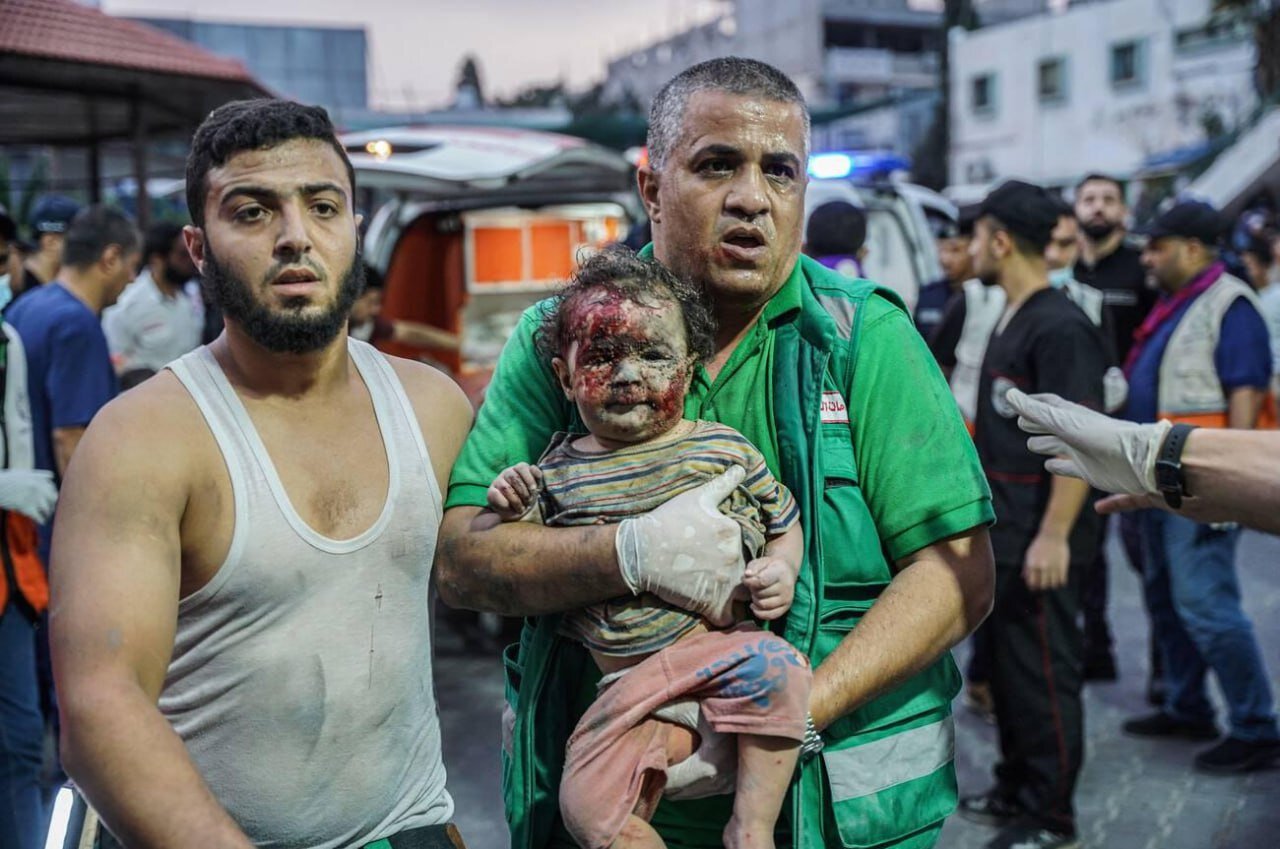 کودک‌کشی صهیونیست‌ها در نوار غزه به روایت تصاویر