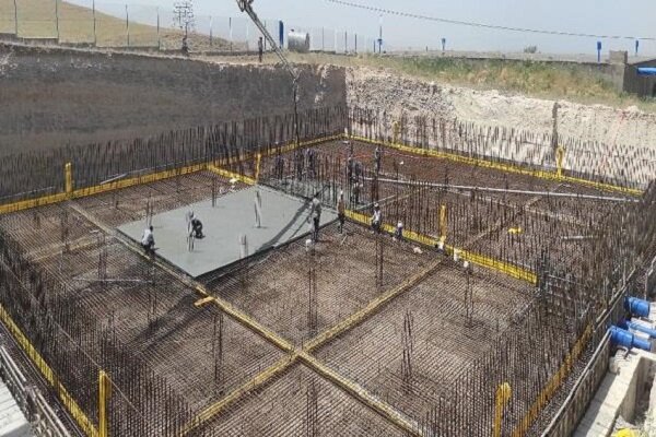 افزایش حجم ذخیره سازی آب شهر مراغه با احداث مخزن ۵ هزار متر مکعبی