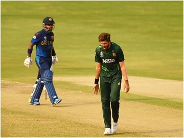 ورلڈکپ: سری لنکا کا پاکستانی بولرز کیخلاف لاٹھی چارج، گرین شرٹس کو جیت کیلئے345 رنز کا ہدف