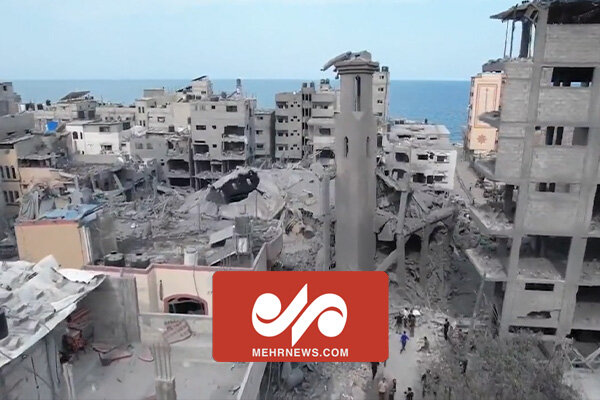 تصاویری از خسارات شهر غزه پس از حملات هوایی ارتش رژیم صهیونیستی