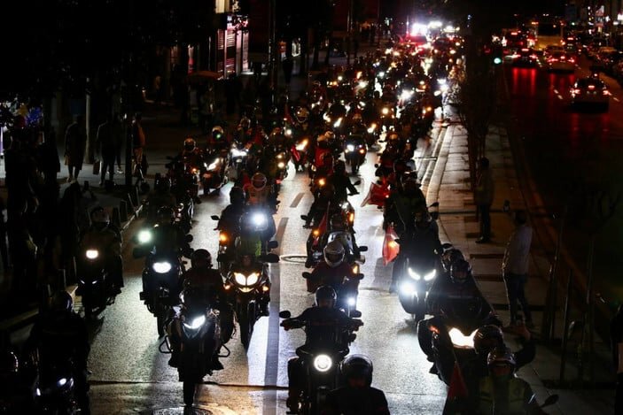 İstanbul'da Filistin’e destek konvoyu