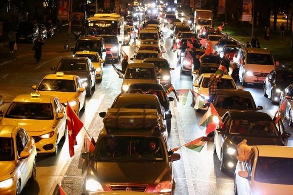 İstanbul'da Filistin’e destek konvoyu