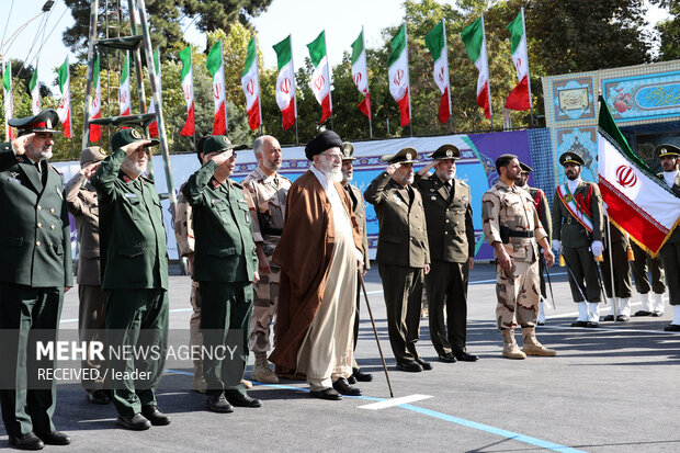 مراسم مشترک دانش‌آموختگی دانشجویان دانشگاه‌های افسری نیروهای مسلح