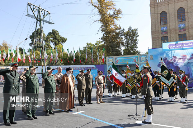 مراسم مشترک دانش‌آموختگی دانشجویان دانشگاه‌های افسری نیروهای مسلح