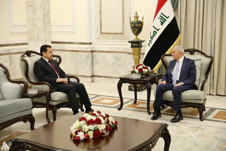 الرئيس العراقي يؤكد على اهمية الإتفاق الأمني مع إيران في تعزيز الأمن والإستقرار