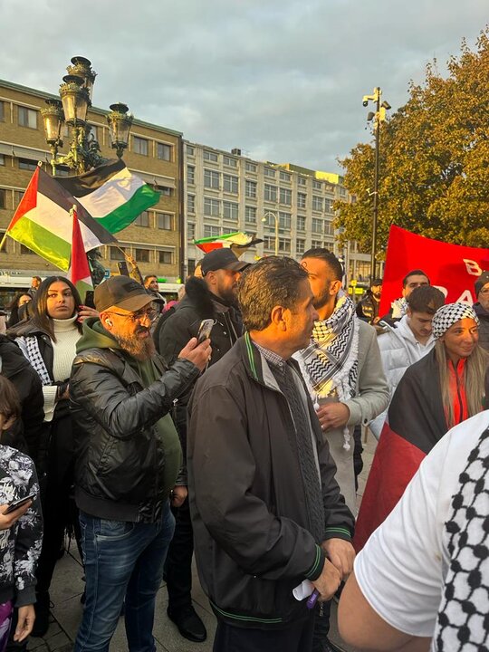 مظاهرات دعما لفلسطين
