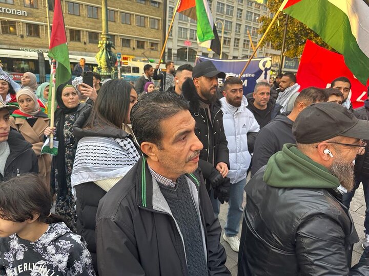 مظاهرات دعما لفلسطين
