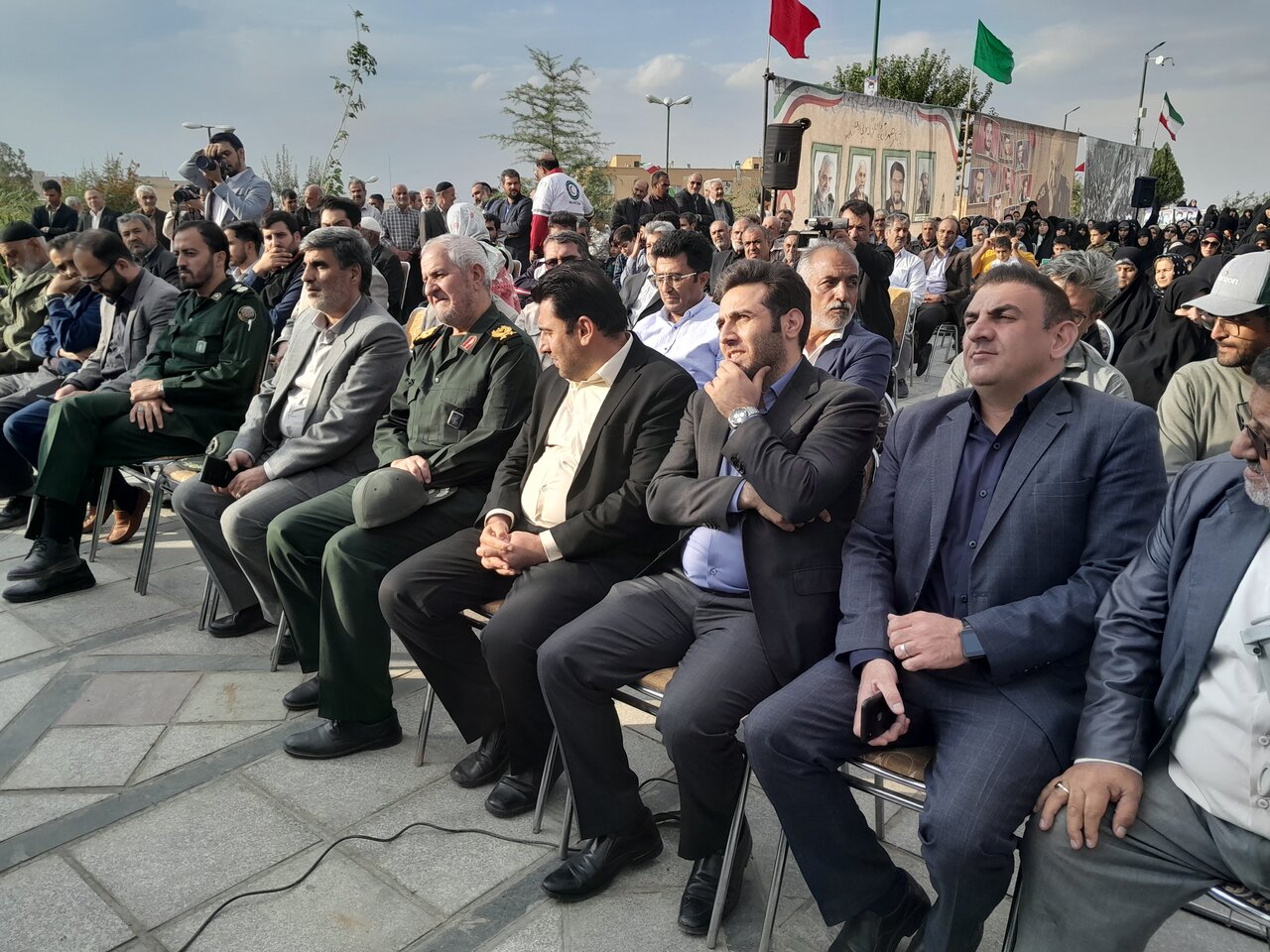 المان شهید گمنام کوی خضر رونمایی شد