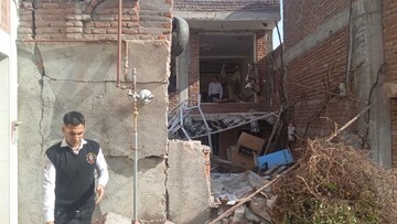 ۴ مصدوم بر اثر انفجار گاز در منزل مسکونی در بناب
