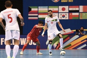 تیم ملی فوتسال ایران قاطعانه لبنان را برد و صعود کرد