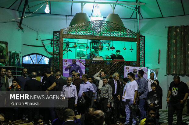 استقبال از «امیر حسین زارع» در زورخانه شهید جبرئیل نیاکی