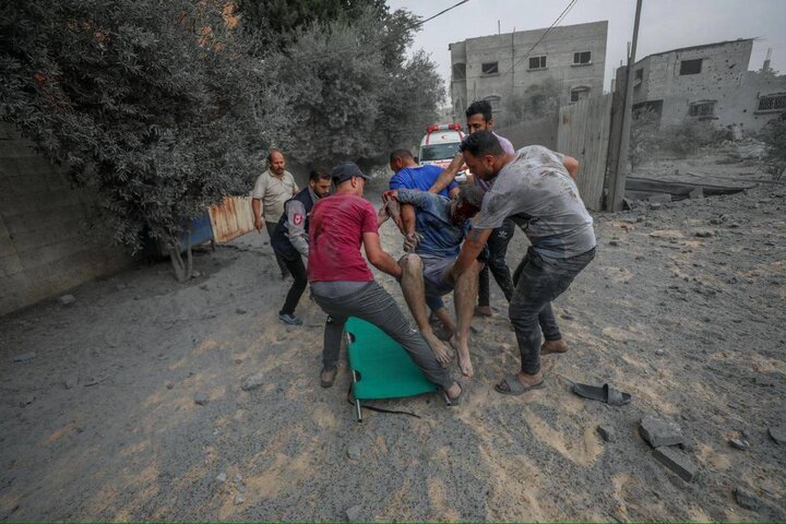 استفاده از موشک‌های هدایت شونده علیه غیر نظامیان در غزه