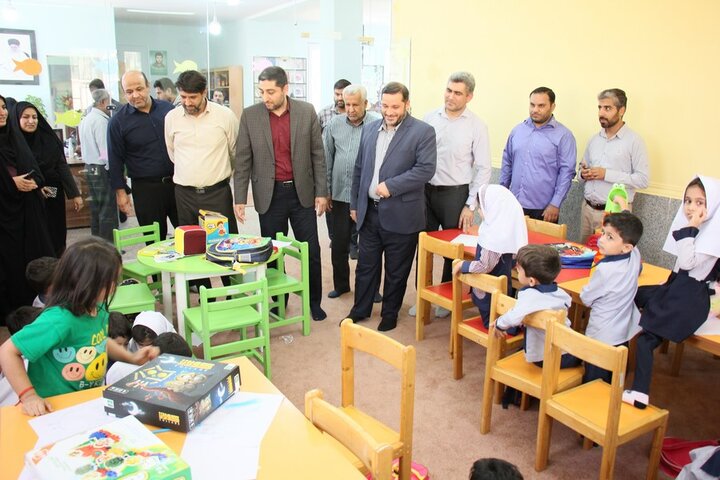 کتابخانه عمومی روستای چاهکوتاه بازگشایی شد