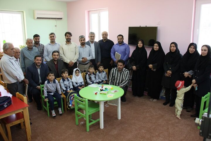 کتابخانه عمومی روستای چاهکوتاه بازگشایی شد