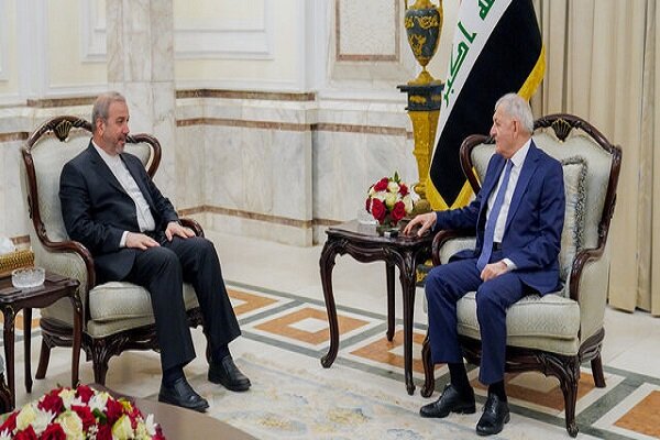 İranlı büyükelçi Irak Cumhurbaşkanı ile görüştü