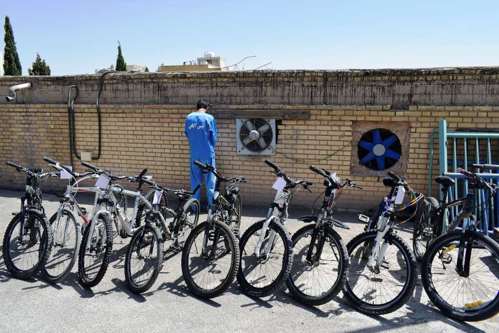 پرونده دزد دوچرخه‌ها در شیراز با ۴۰ فقره سرقت بسته شد