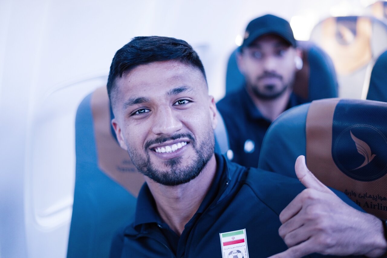 چهره های شاداب بازیکنان در تیم ملی فوتبال ایران