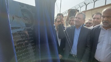 نیروگاه گازی ۲۵ مگاواتی اول سنگ آهن مرکزی بافق افتتاح شد