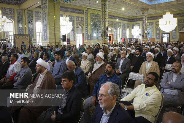 تکریم و معارفه تولیت جدید مسجد مقدس جمکران