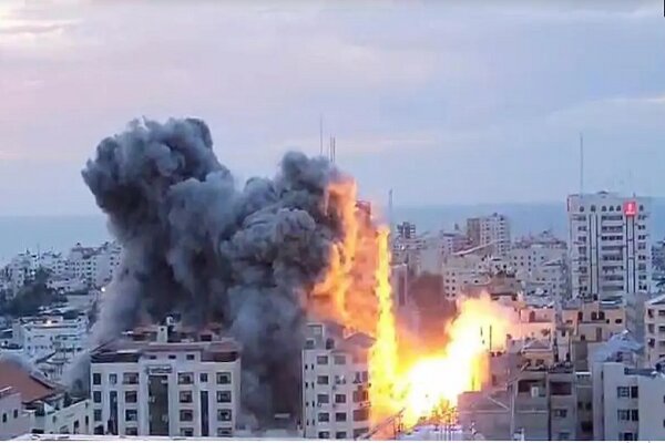 حمله شدید ارتش رژیم صهیونیستی به غزه