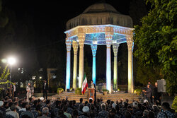 مراسم «بزرگداشت حافظ» با حضور رئیس جمهور