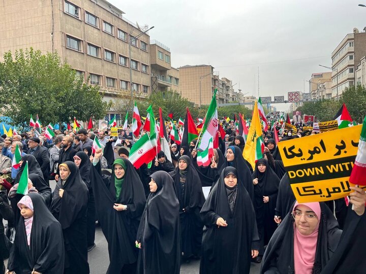 بالفيدئو والصور... مسيرات حاشدة في أرجاء إيران دعما للشعب الفلسطيني وتنديدا لمجازر اسرائيل في غزة