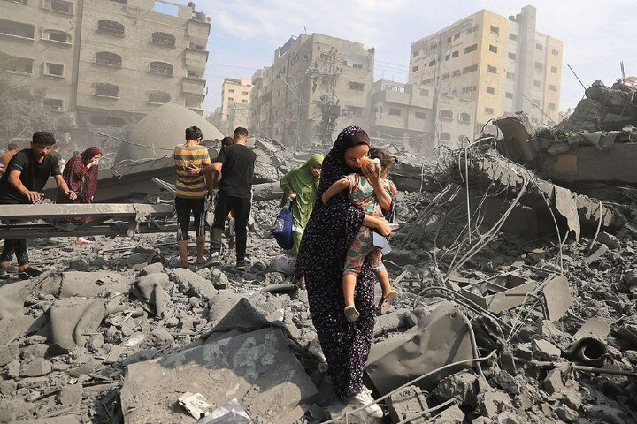 تداوم حملات اشغالگران علیه نوار غزه