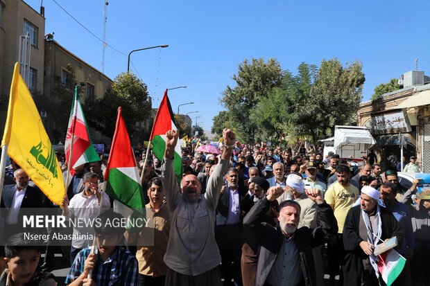 کردستان در حمایت از مردم مظلوم فلسطین