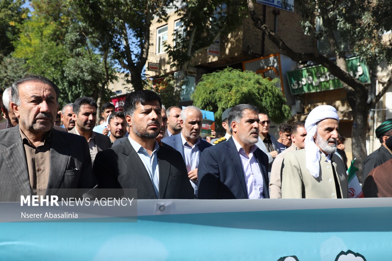 حمایت کردستانیها از جوانان فلسطینی با فریاد «مرگ بر اسرائیل»