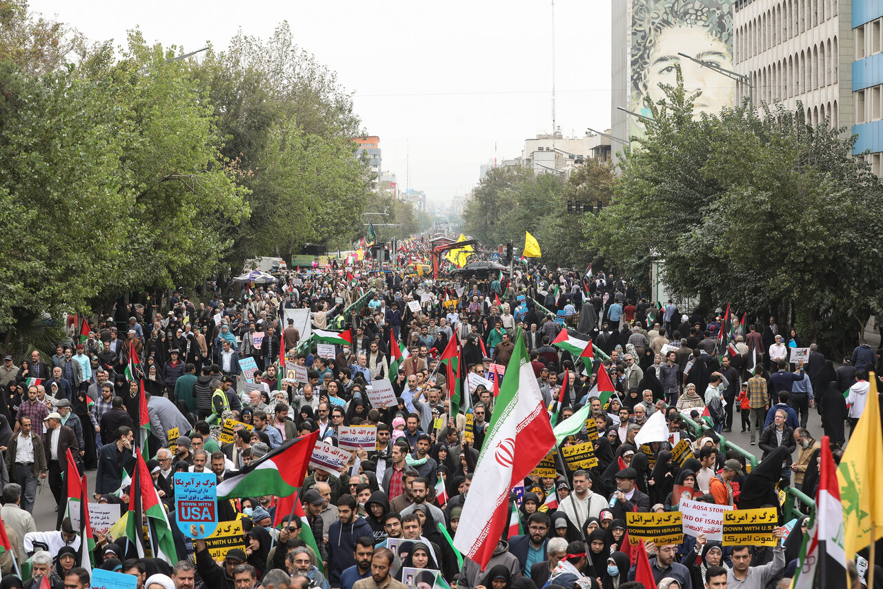 Global support for Gaza as people join pro-Palestinian rallies around the world