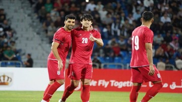 المنتخب الإيراني لكرة القدم يتأهل إلى نهائي البطولة الرباعية في الأردن