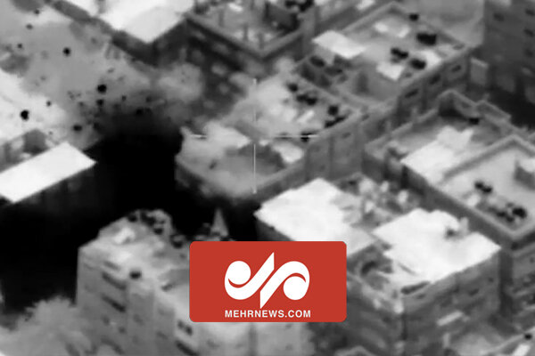تصاویری از بمباران شهرغزه توسط ارتش رژیم صهیونیستی
