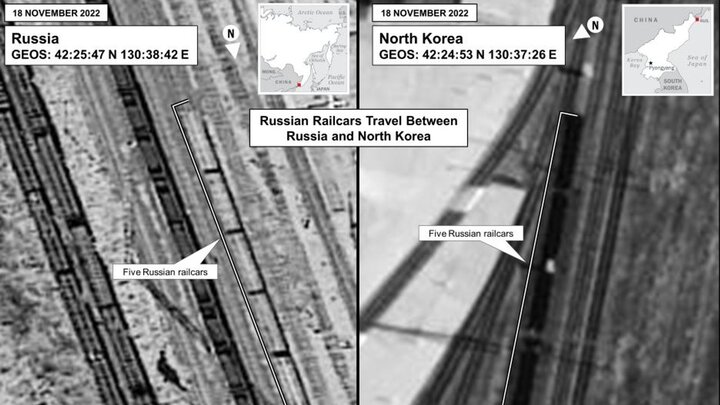 کاخ سفید مدعی ارسال ۱۰۰۰ کانتینر مهمات از کره شمالی به روسیه شد!
