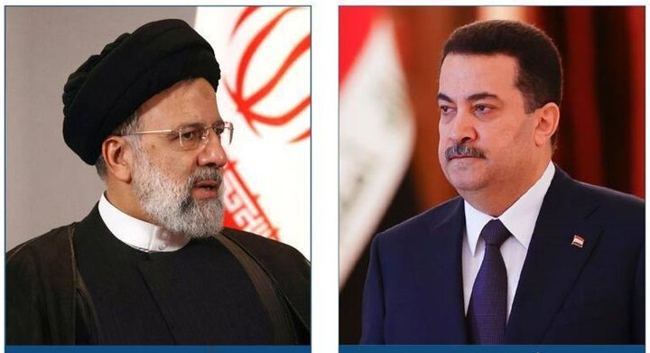 الرئيس الإيراني ورئيس الوزراء العراقي يبحثان تطورات الأوضاع في فلسطين