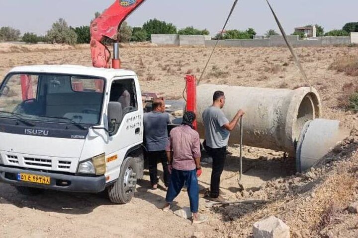 ایمنسازی راههای روستایی در گناوه ایمنسازی راههای روستایی در گناوه