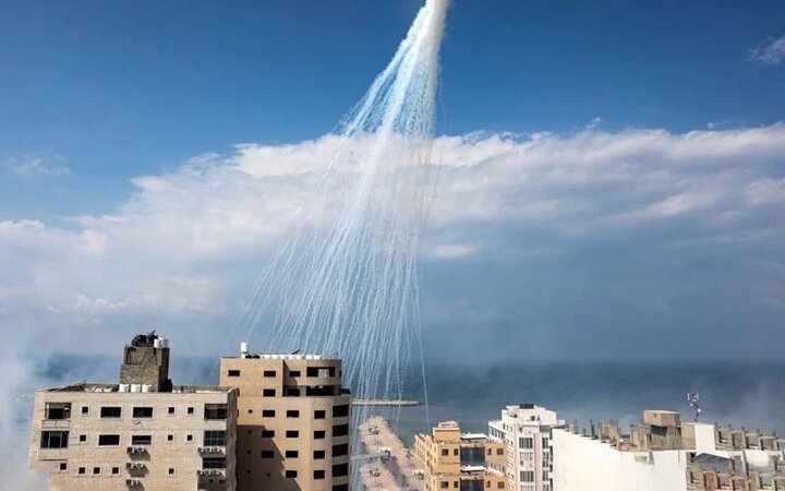 صیہونی رجیم کی غزہ کے شہریوں کے خلاف وحشیانہ جارحیت، سفید فاسفورس بم کے استعمال کی تصدیق